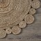 Homeroots 8 ft. Round Natural Coiled Area Rug 395185 - alternate 6